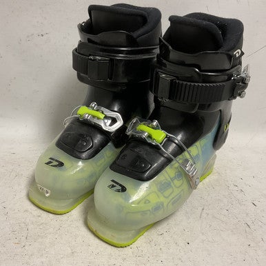 Used Dalbello MENACE 2 Boys DH Ski Boot Optic Yellow 215 MP - J03 11855-S000194266