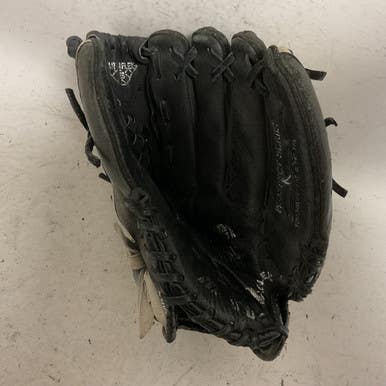 Used Mizuno POWER CLOSE RH Throw Fastpitch Gloves Black 11 1/2" 11855-S000194247