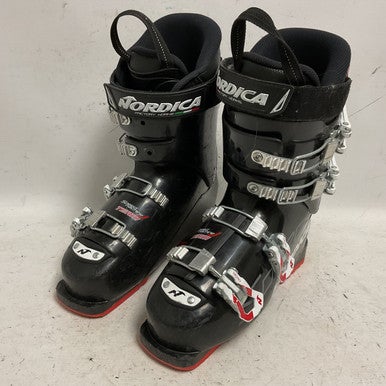 Used Nordica SPEED Mens DH Ski Boot Black And Red 245 MP - M06.5 - W07.5 11855-S000194226