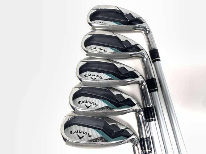 Callaway Solaire 2014 Iron Set 7-PW+SW 50g Ladies Graphite RH