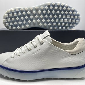 ECCO Tray Waterproof Golf Shoes White Men's SZ 10-10.5 (100304 60216)