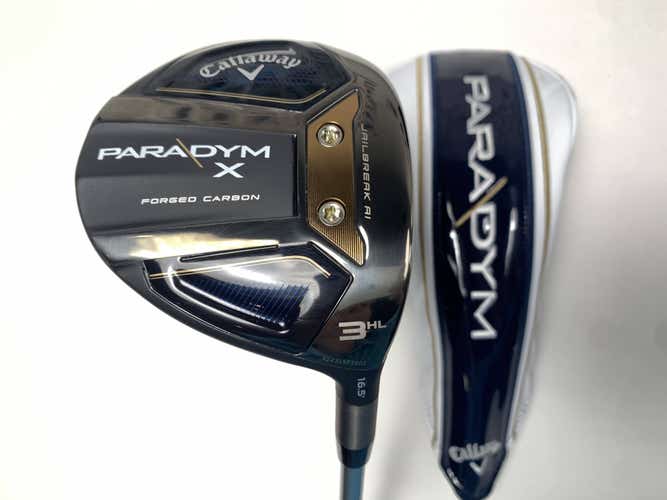 Callaway Paradym X 3HL Fairway Wood 16.5* Aldila Ascent 40g Senior RH HC