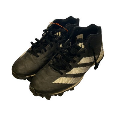 Used Adidas ADIZERO Adult FB Cleats Black Senior 9 11859-S000026806