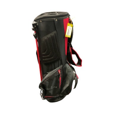 Used Top Flite Mens Stand Bag Black And Red 11859-S000026800