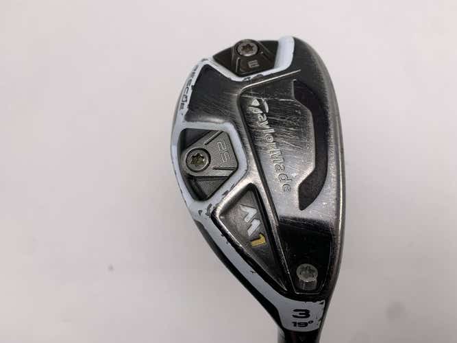 TaylorMade M1 3 Hybrid 19* Fujikura Pro 80H 80g Stiff Graphite Mens RH