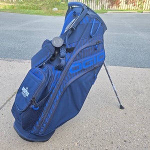 New Ogio Woode 8 Hybrid Golf Bag with Wiseman Bourbon branding MSRP $300, Asking $240