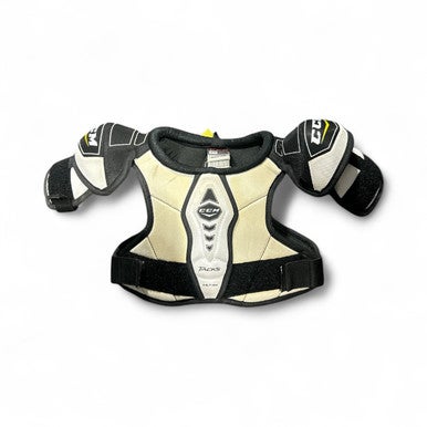 Used CCM ULTRA TACKS Youth Shoulder Pads MD 11873-S000192325