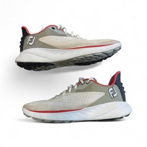 Used Foot Joy Mens Golf Shoes White Senior 8 11873-C000225499