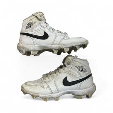 Used Nike JORDAN 1 HIGH Adult FB Cleats White Senior 6 11873-S000225480