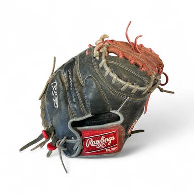 Used Rawlings R9CM325BSG BB/SB Catchers RH Throw Black 32 1/2" 11873-S000225057