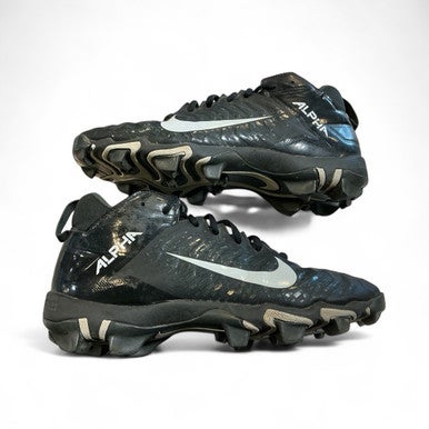 Used Nike ALPHA Adult FB Cleats Black Senior 6.5 11873-S000223206
