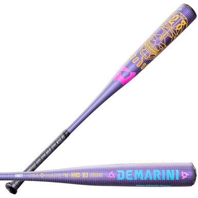 New Demarini VOODOO ONE BBCOR 2026 BB/SB High School -3 Bat 33" 11873-DMRWBD25870103033