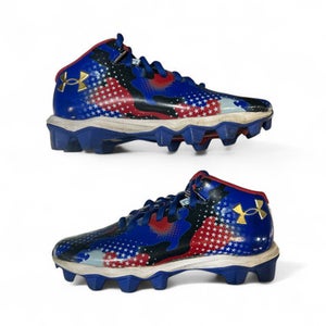 Used Under Armour Jr FB Cleats Royal Blue Junior 02 11873-S000223190