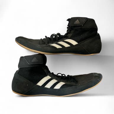 Used Adidas Wrestling Shoes Black Senior 13 11873-S000218403