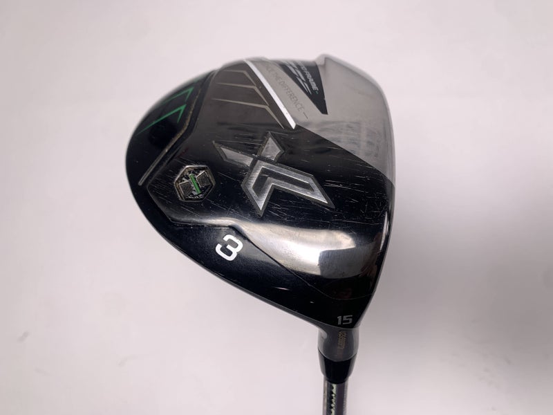 XXIO X 2022 3 Fairway Wood 15* Miyazaki AX-II Flex 4323 Regular Graphite Mens RH