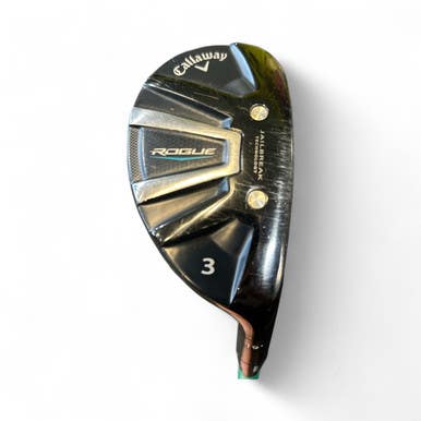 Used Callaway 2018 ROGUE Mens Hybrid Club RH 3 Hybrid 11873-S000222176