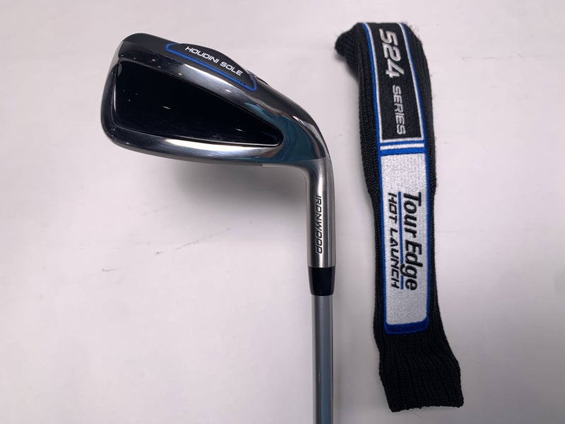 Tour Edge Hot Launch E524 Ironwood Single 7 Iron Aldila Ascent 55g Mens RH HC