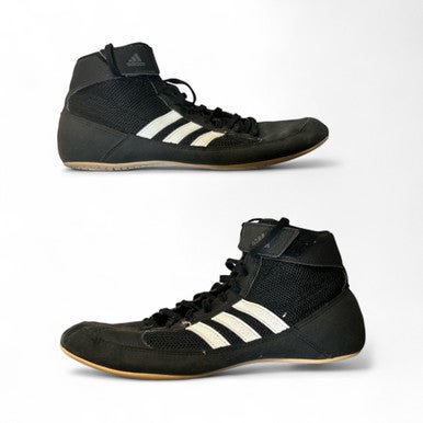 Used Adidas Wrestling Shoes Black Senior 8.5 11873-S000226126