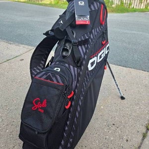 New Ogio Woode 8 Hybrid Stand Golf Bag with Stoli Vodka branding. MSRP $300, Asking $240.