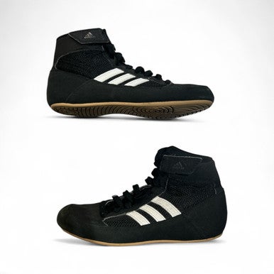 Used Adidas Wrestling Shoes Black Junior 01 11873-S000226083