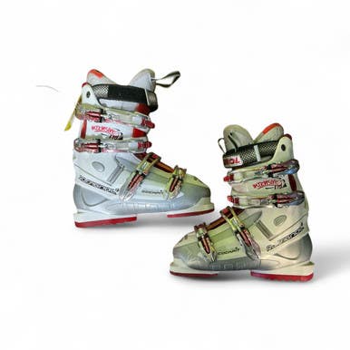 Used Rossignol INTENSIVE I10 Mens DH Ski Boot Red And White 245 MP - M06.5 - W07.5 11873-S000209432