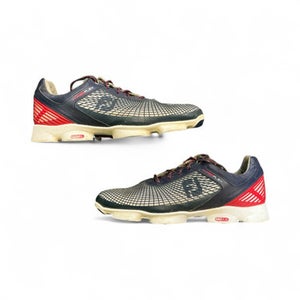 Used Foot Joy Mens Golf Shoes White/Red/Navy Senior 14 11873-S000224190