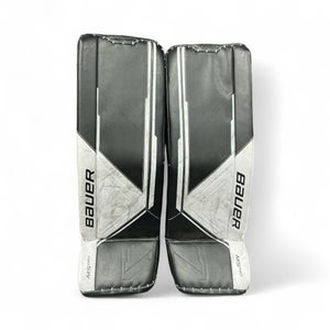 Used Bauer M5 PRO Goalie Leg Pads Senior Black 35" 11873-S000223269