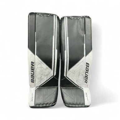 Used Bauer M5 PRO Goalie Leg Pads Senior Black 35" 11873-S000223269