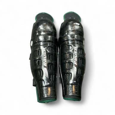 Used Bauer SG300 Senior Shin Guards Black 16" 11873-S000219647