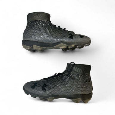 Used Under Armour BB/SB Cleats Black Junior 03.5 11873-S000219605