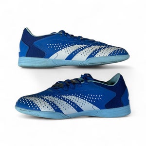 Used Adidas PREDATOR Soccer Indoor Shoes Royal Blue Junior 04.5 11873-S000217720