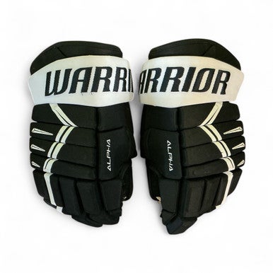 Used Warrior ALPHA DX4 Senior Gloves Black And White 15" 11873-S000218866