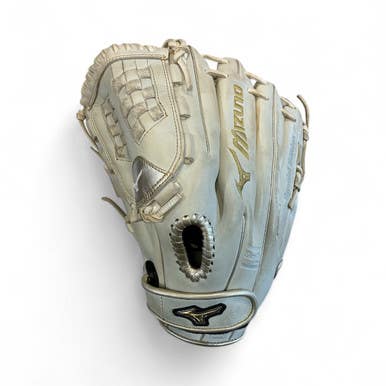 Used Mizuno MVP PRIME SE Softball Glove LH Throw White 12" 11873-S000218821