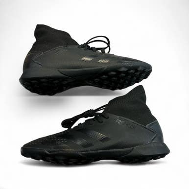 Used Adidas PREDATOR DEMONSCALE Soccer Indoor Shoes Black Junior 02 11873-S000201371
