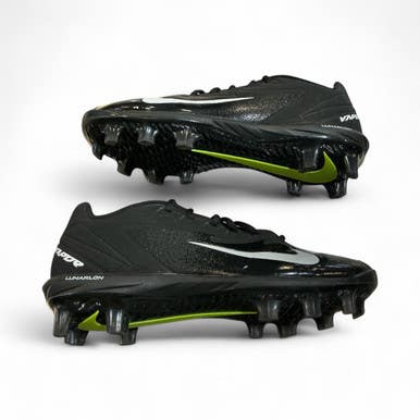 Used Nike VAPOR LUNARLON BB/SB Cleats Black Senior 8 11873-S000225974