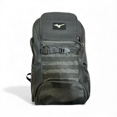 Used Mizuno BB/SB Player Backpack Black 11873-S000225942