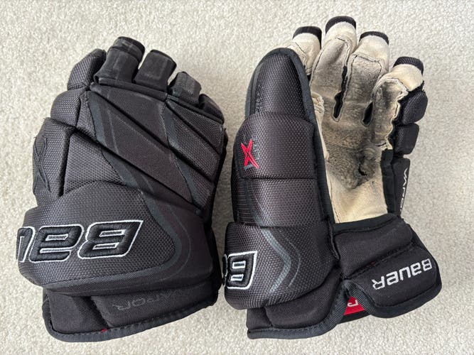 Bauer Vapor 1X Pro Lite Gloves 14" Pro Stock (Used)