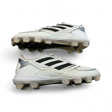 Used Adidas PURE HUSTLE BB/SB Cleats White Junior 04.5 11873-S000225859