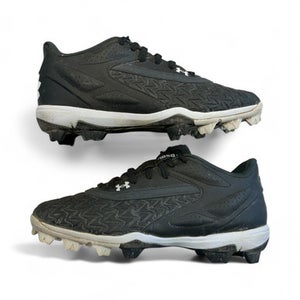 Used Under Armour BB/SB Cleats Black Junior 06 11873-S000225350