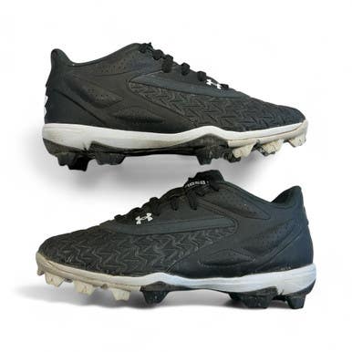 Used Under Armour BB/SB Cleats Black Junior 06 11873-S000225350