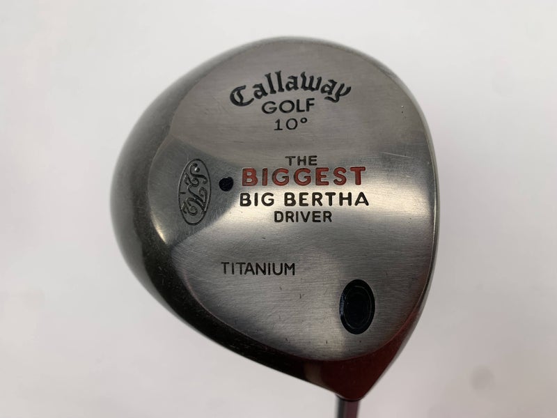 Callaway Biggest Big Bertha Driver 10* Apollo Shadow UL Regular Graphite Mens RH