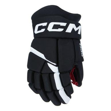 New CCM NEXT GLOVE Senior Gloves Black And White 13" 11873-CCMHGNEXT23SRBW13