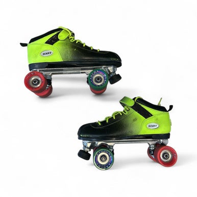 Used DART QUAD SKATES Senior Roller Quad Skates Black Senior 11 11873-S000222523