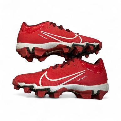 Used Nike DIAMOND BB/SB Cleats Red Junior 06 11873-S000222521