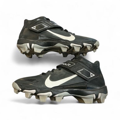 Used Nike TROUT BB/SB Cleats Black Senior 7 11873-S000217402