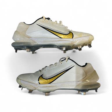 Used Nike METAL TROUT BB/SB Cleats White Senior 10 11873-S000214257