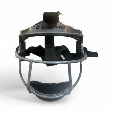 Used Champro BB/SB Fielders Mask Grey One Size 11873-S000220378