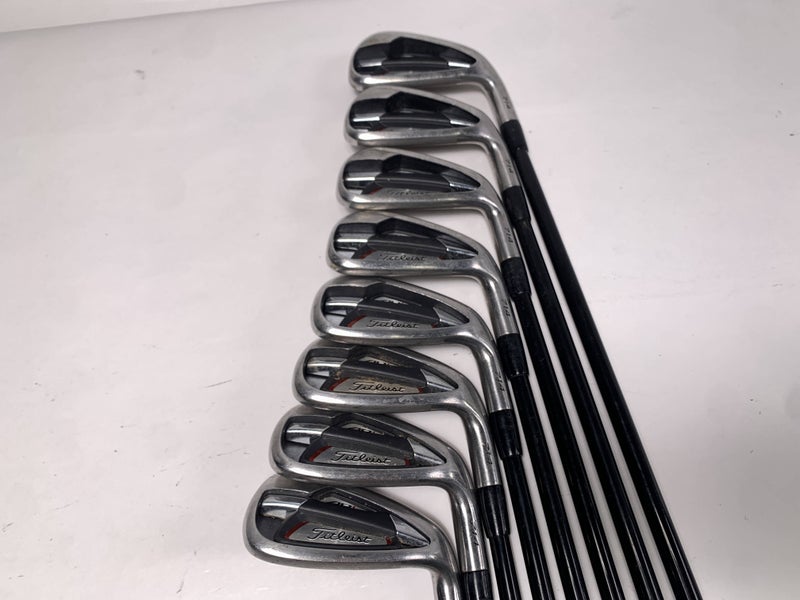 Titleist 714 AP1 Iron Set 4-PW+GW Kuro Kage 65g Stiff Graphite Mens RH