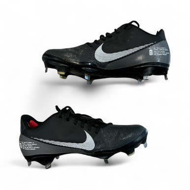 Used Nike VAPOR BB/SB Cleats Black And Grey Senior 9 11873-S000216734
