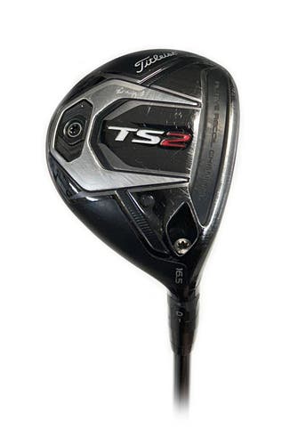 Titleist TS2 16.5* Fairway Wood Graphite Kuro Kage Black Series 55 Regular Flex